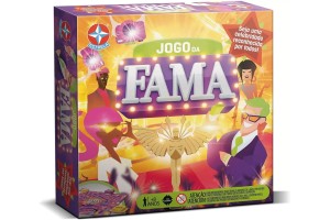 Jogo de tabuleiro jogo da fama - estrela