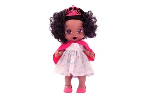 Boneca Conto de Fadas Negra  Babys Collection - Supertoys